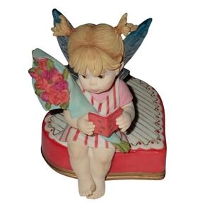 Enesco Kitchen Fairies Bon Bons and Roses Fairie Figurine G.G. Santiago 2004